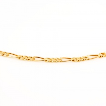 9ct gold 3.5g 18 inch figaro Chain